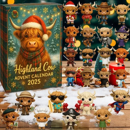 Calendarul de Advent Highland Cow 2025
