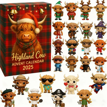 Calendarul de Advent Highland Cow 2025