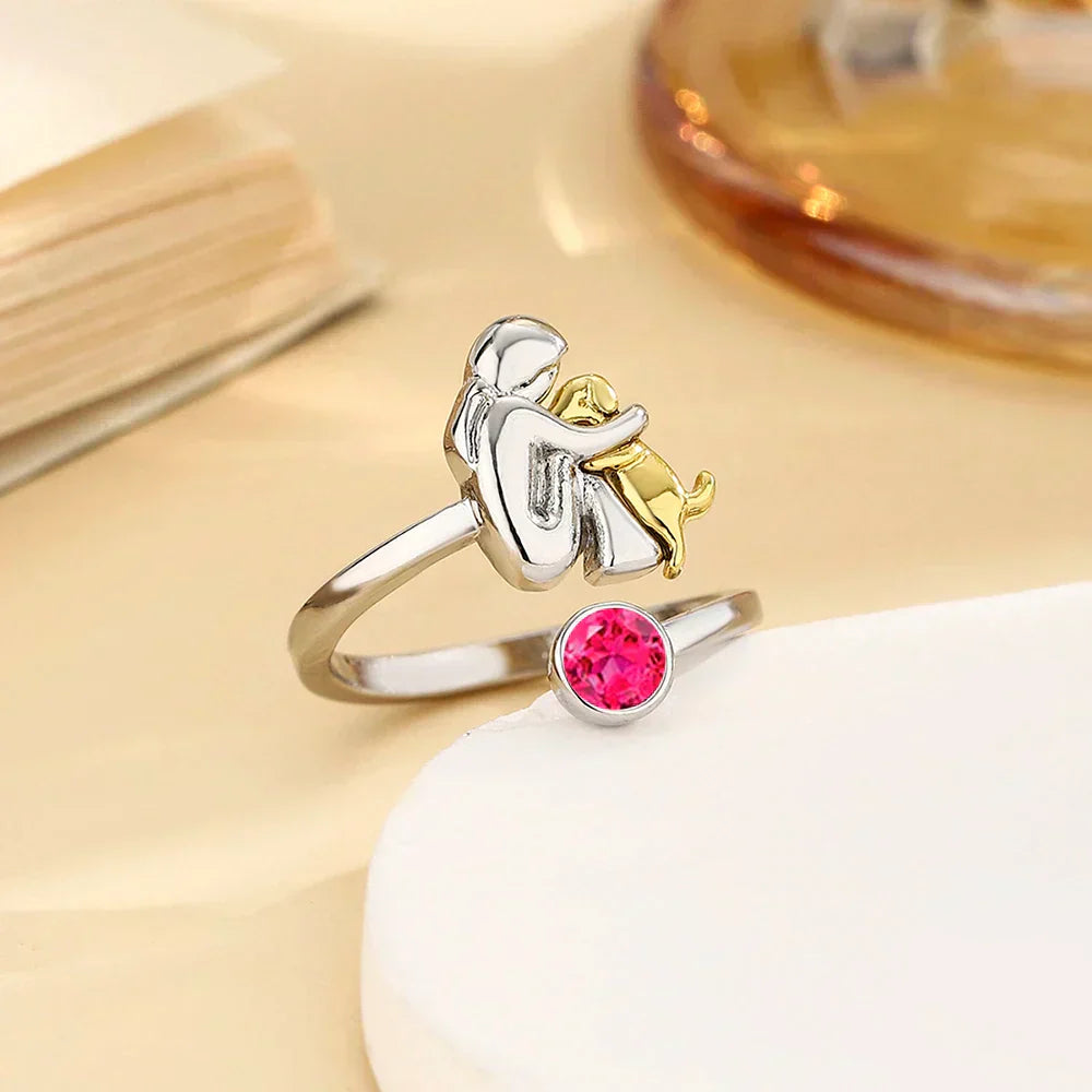Rose™ | Ring with Dog Icon
