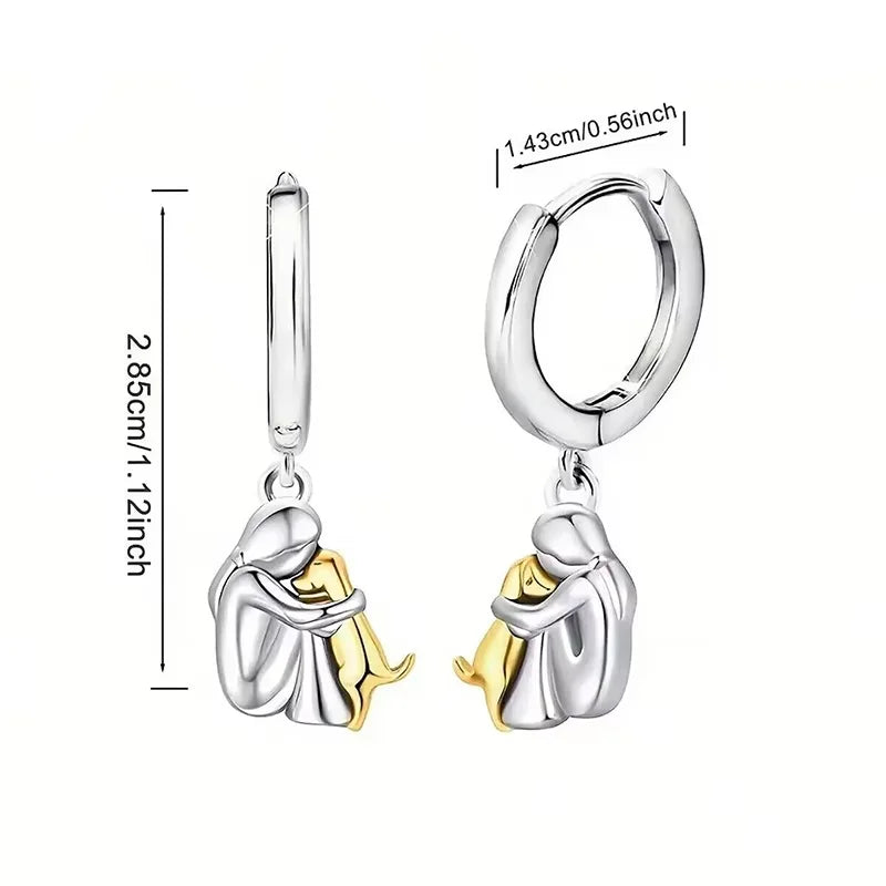 Ginny™ | Dog Icon Earrings