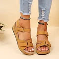 Sandales compensées d'été pour femmes 2023 nouvelle mode chaussures de plage antidérapantes femme légère plate-forme décontractée Sandalias Mujer grande taille 