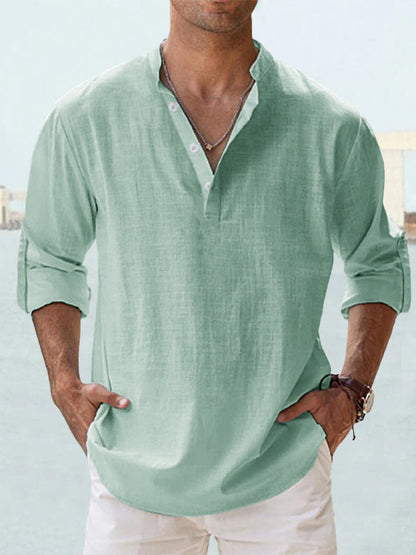 Bastian | Breathable Linen Shirt