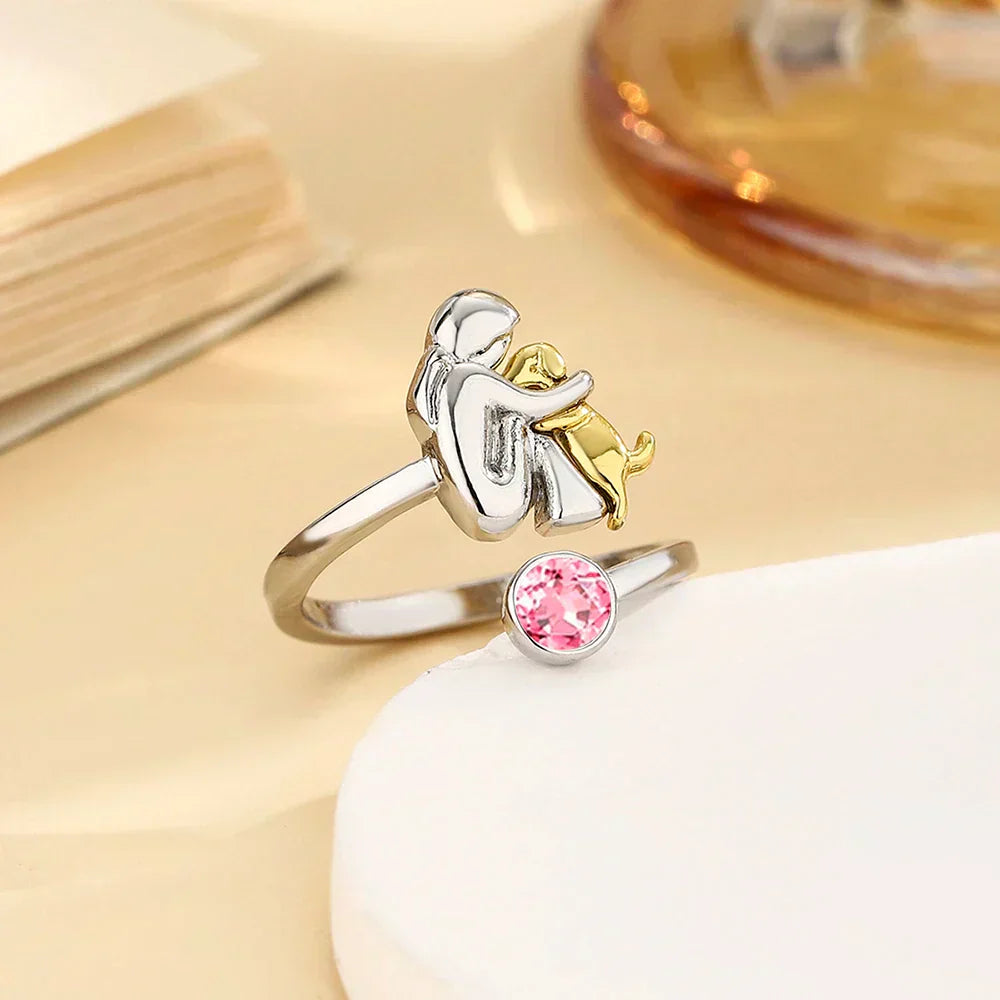 Rose™ | Ring with Dog Icon