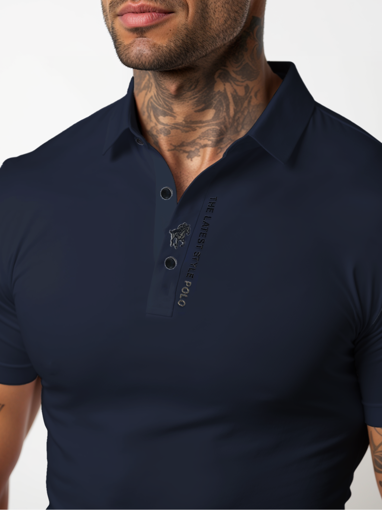 Venetian: Wrinkle-Free Muscle Fit Polo Shirt