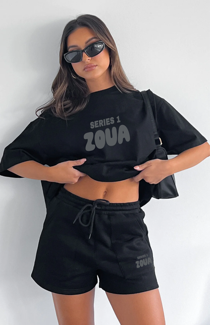 Zoua Cozy Oversized Top w/ FREE Shorts