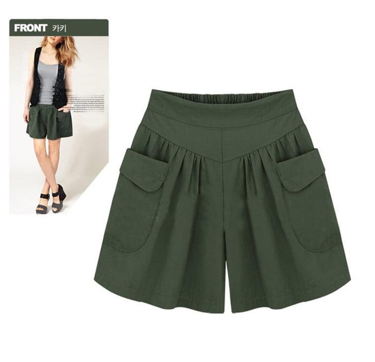 Beach Shorts with Elastic Waistband