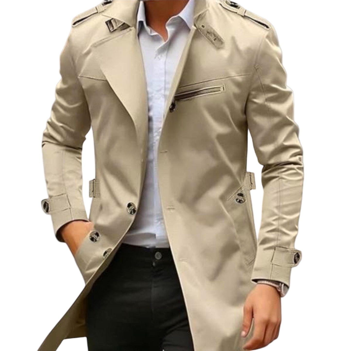 Oliver | Classic Tailored Trench Jacket
