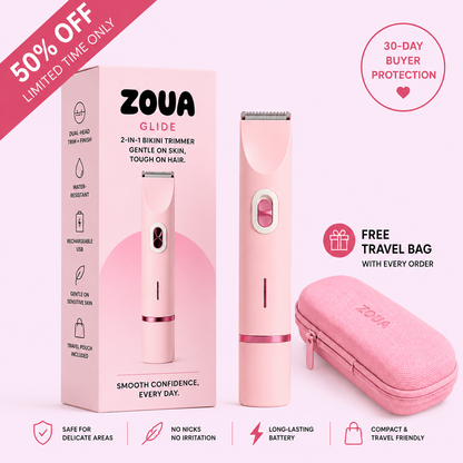 Zoua Glide | Gentle on Skin. Tough on Hair.