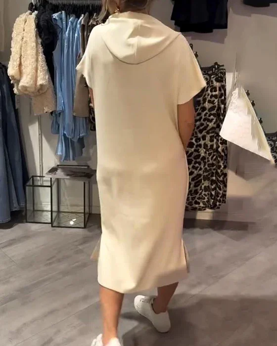 💥🔥👗[S-5XL]2025 New Summer Style Loose, Comfortable and Breathable Plus Size Sweatshirt Dress