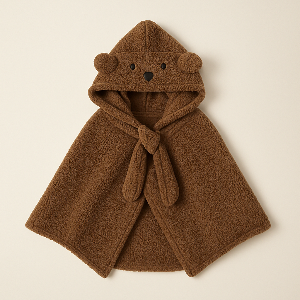 The SnuggleBear Hoodie Cape