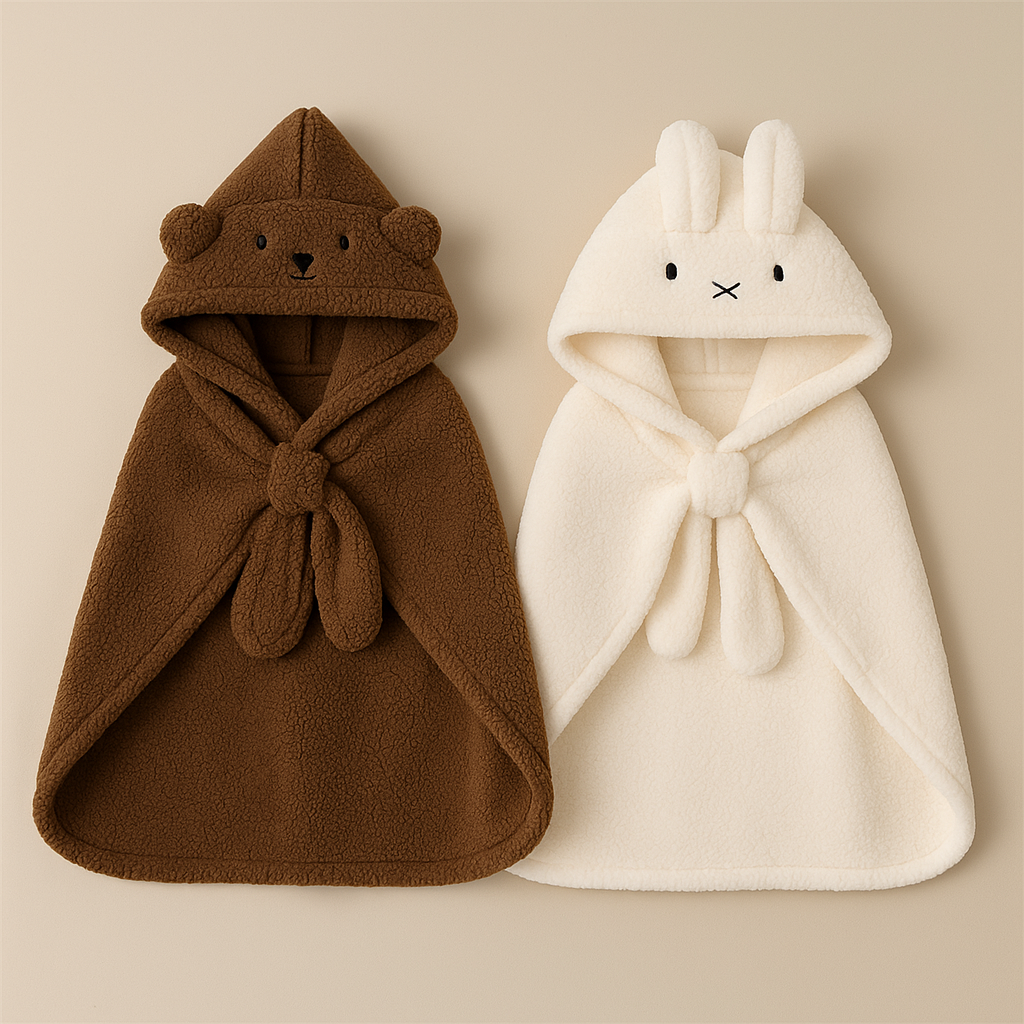 The SnuggleBear Hoodie Cape