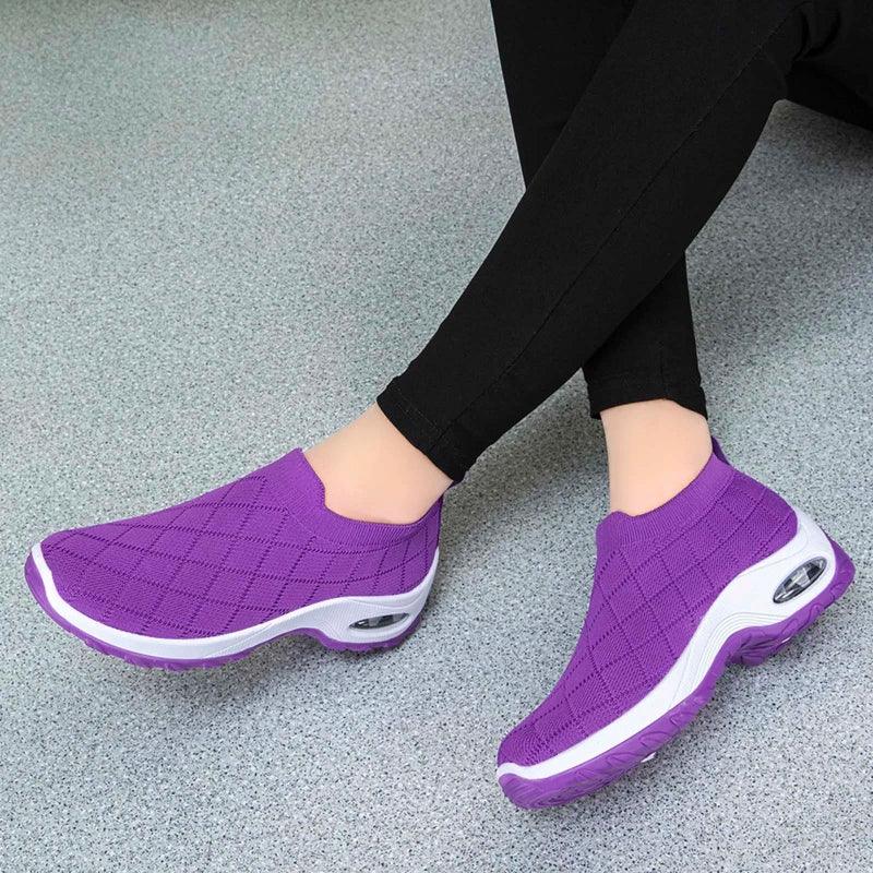 AireStep™ Women’s Orthopedic Slip-On Walking Shoes