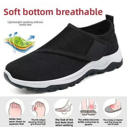 Aeris Wide-Fit Velcro Sneakers