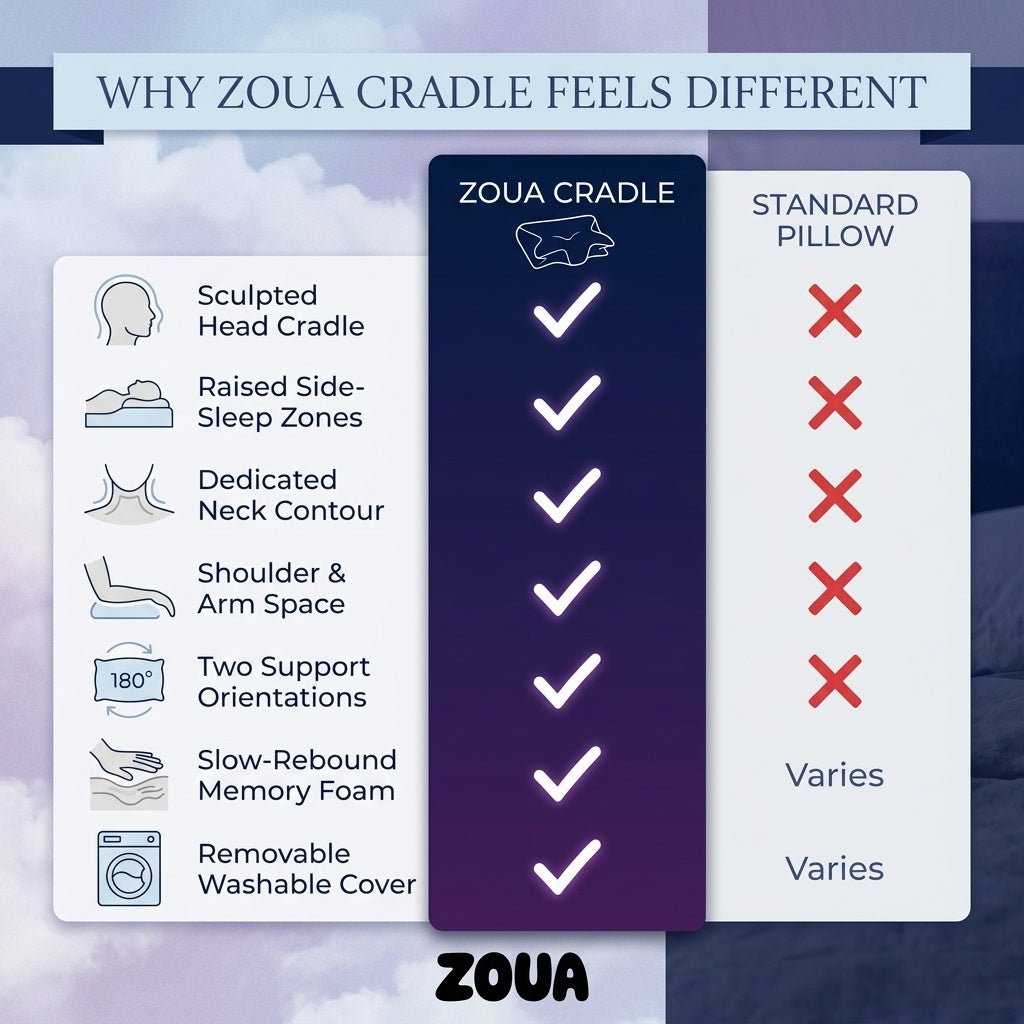 Zoua Cradle | Built for Support. Made for Rest.