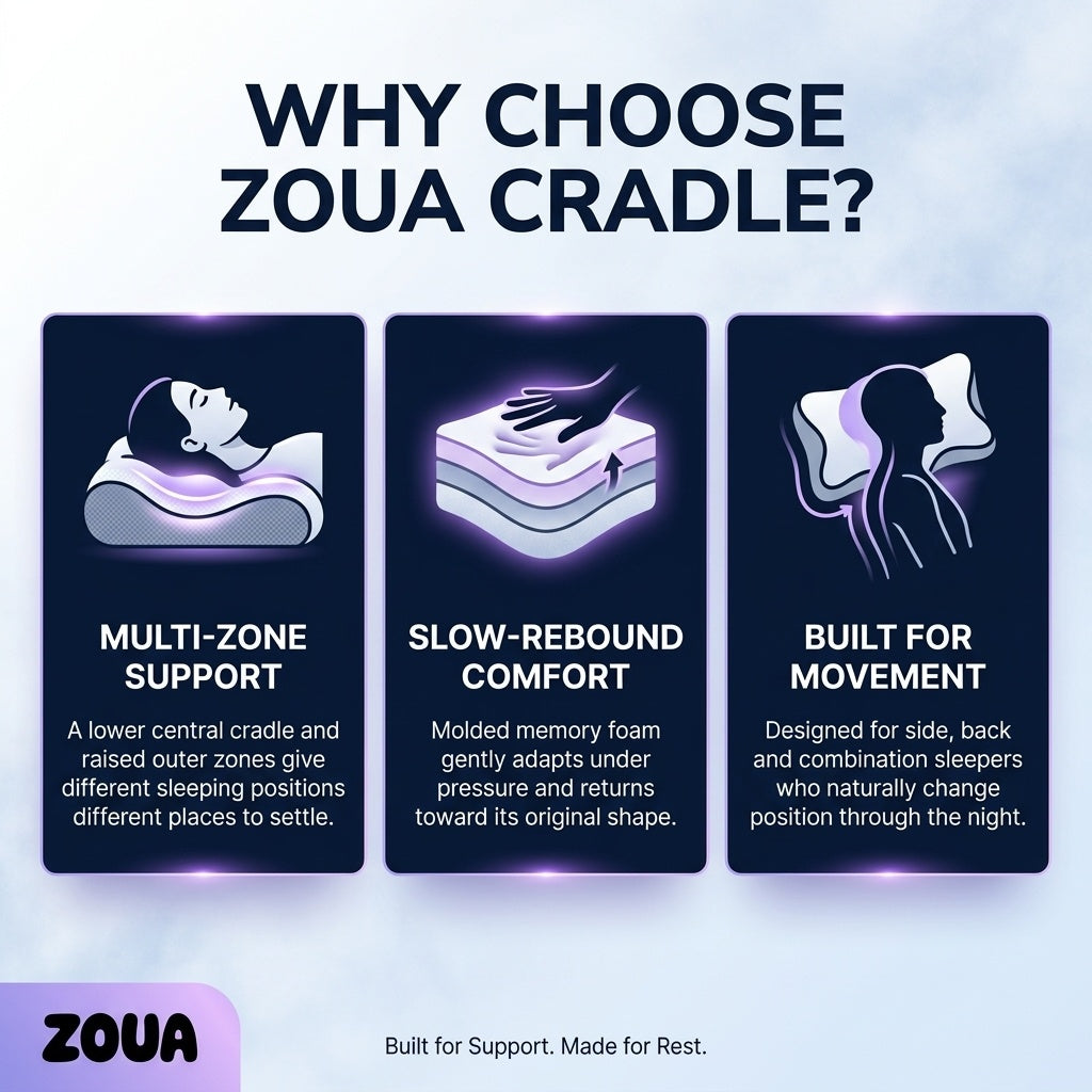 Zoua Cradle | Built for Support. Made for Rest.