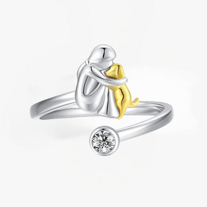 Rose™ | Ring with Dog Icon