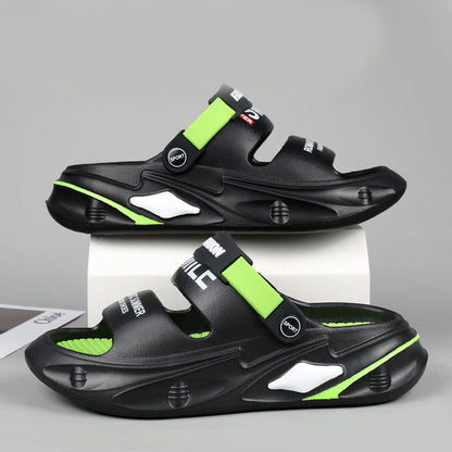 Sandals with a Thick Sole and a Soft Feel