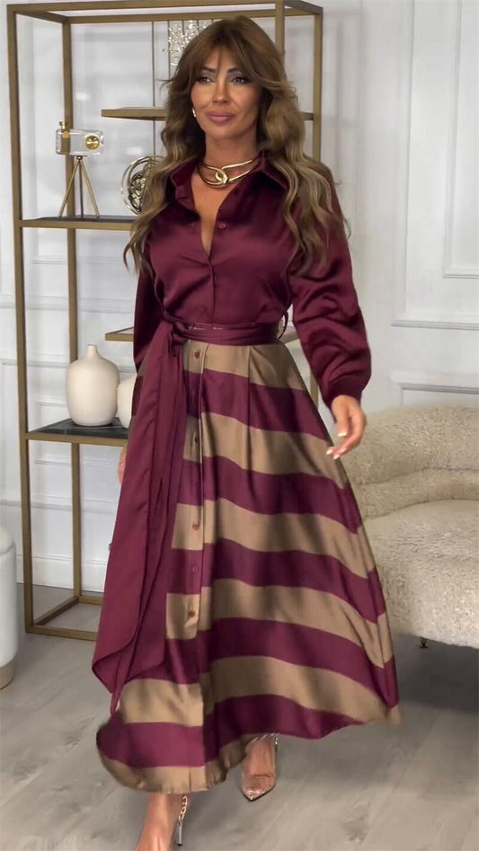 🍂Fall Special🍂Elegant Printed French Dress