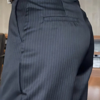 MATHILDA | STRIPED SUIT PANTS