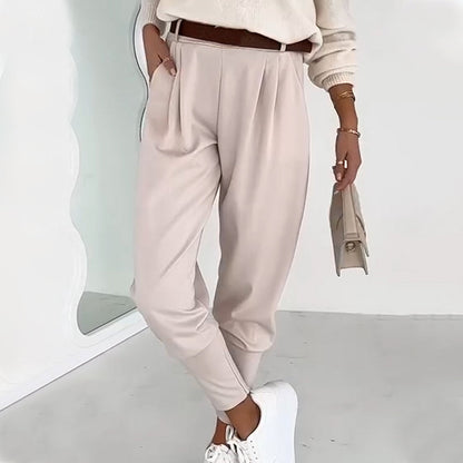 🏆Maximum 50% discount🏃‍♂️Comfortable Nine-Point Tapered Trousers for Women