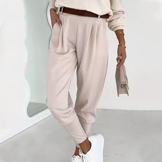 🏆Maximum 50% discount🏃‍♂️Comfortable Nine-Point Tapered Trousers for Women