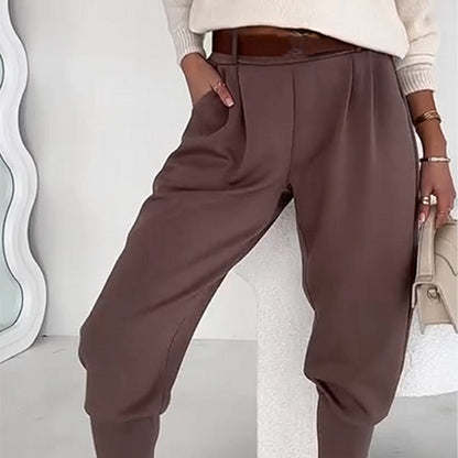 🏆Maximum 50% discount🏃‍♂️Comfortable Nine-Point Tapered Trousers for Women