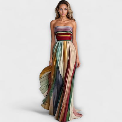 Multicolor Summer Ladies Dress