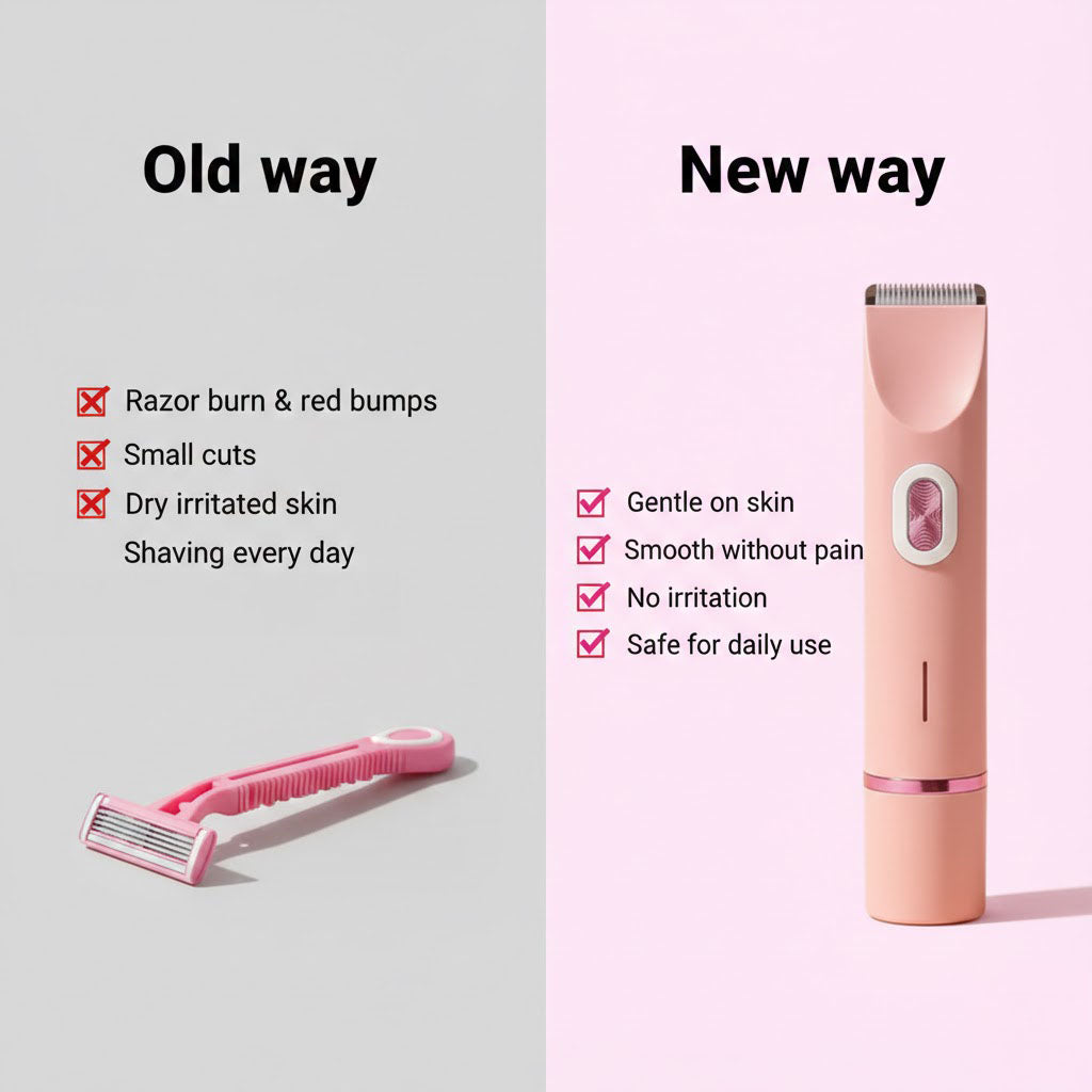 Zoua Glide | Kíméletes a bőrhöz. Kíméletlen a szőrszálakkal.