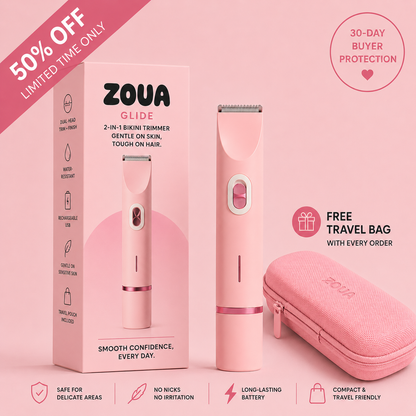 Zoua Glide | Gentle on Skin. Tough on Hair.